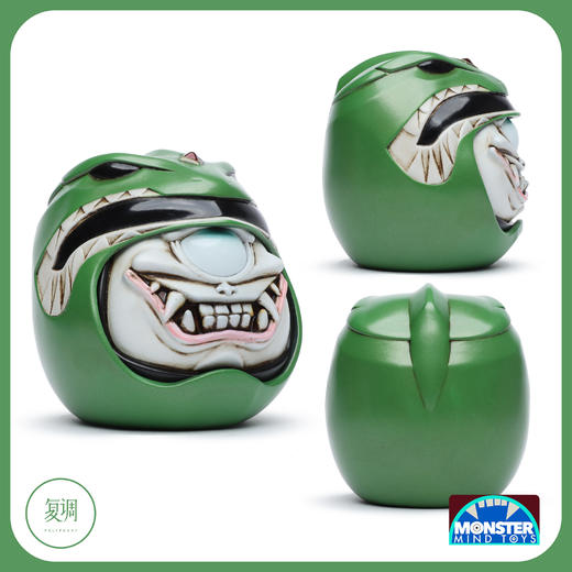 现货 Monster Mind 真目铁头 绿色 商品图3