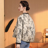 AYM冬季新款时尚气质百搭短款提花夹棉短外套原创女式唐装上衣 商品缩略图1