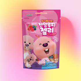 팔도 잔망루피젤리믹스베리맛42g