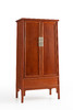 红桥红  家具严选  缅甸花梨（大果紫檀）【179 嘉木堂明式素面 圆角柜 】 商品缩略图1