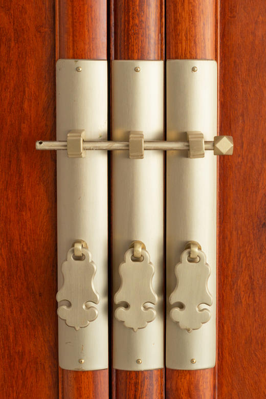 红桥红  家具严选  缅甸花梨（大果紫檀）【179 嘉木堂明式素面 圆角柜 】 商品图4