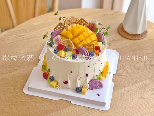 夏日缤纷水果生日蛋糕 商品图0