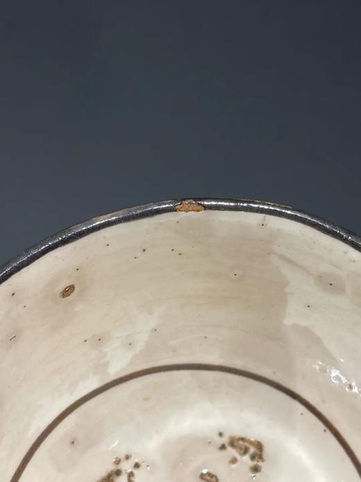 磁州窑白釉黑彩茶碗，顺丰包邮 商品图10