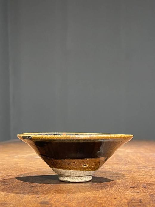 褐斑黑釉斗笠碗，顺丰包邮 商品图5