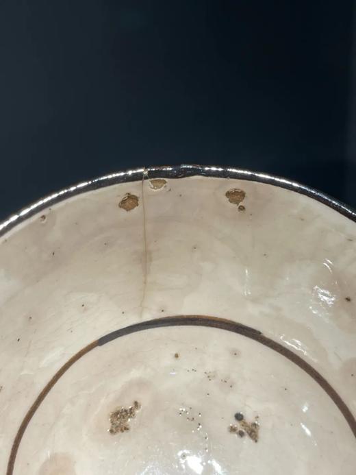 磁州窑白釉黑彩茶碗，顺丰包邮 商品图7