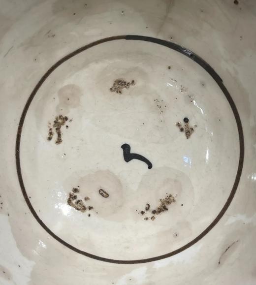磁州窑白釉黑彩茶碗，顺丰包邮 商品图9