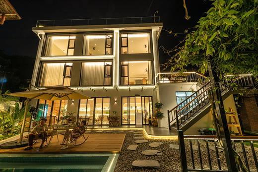 【峨眉山-390号院】7房温泉私汤/泳池小院，清音阁景区、接站服务、登山徒步ydss 商品图2