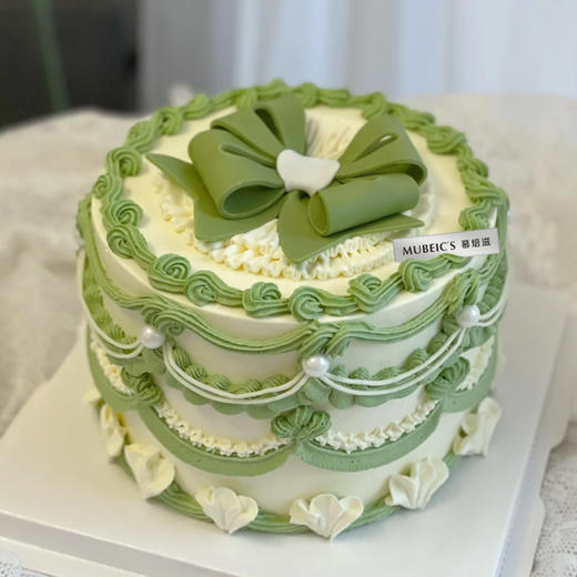 小清新复古翻糖蛋糕S172 商品图0