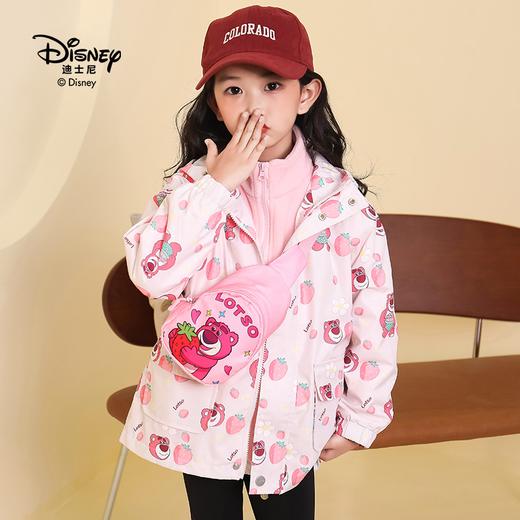 Disney/迪士尼2023新款草莓熊外套冲锋衣加厚两件套  XHR 商品图0