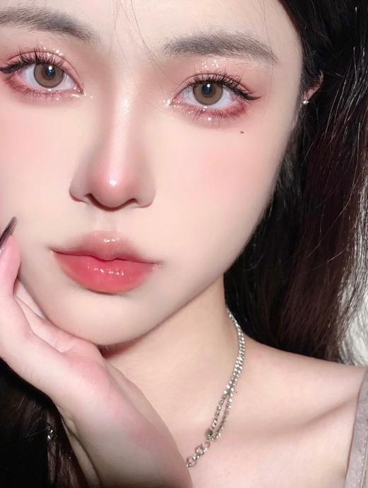 olens月抛 氧气棕/灰 realring 14.0mm 一盒2p  不同度数请拍同款2盒 商品图3