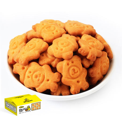 【自营】佬食仁椰香小熊饼干400g 商品图4