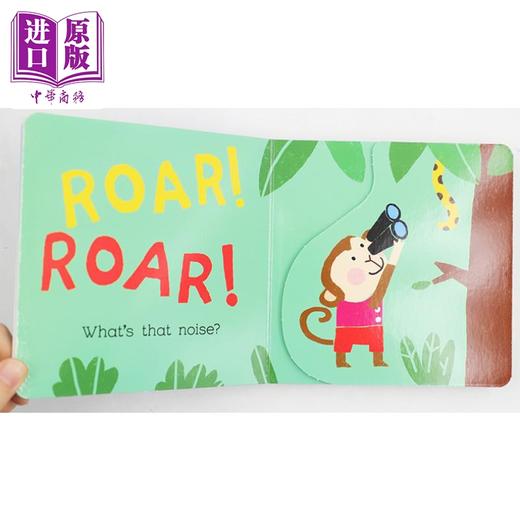【中商原版】英文原版 What s that Noise 这是什么声音 折页纸版翻翻书4册 韵律纸板英文绘本 插画家Cocoretto 那是什么声音 商品图2