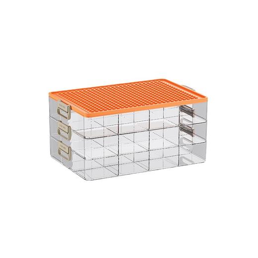 【开盖就能搭建的玩具收纳盒】乐高九宫格收纳收纳盒游戏盖面 自由搭建 承重耐压 牢牢固定 耐摔耐踩 大物小物各居其所 商品图4