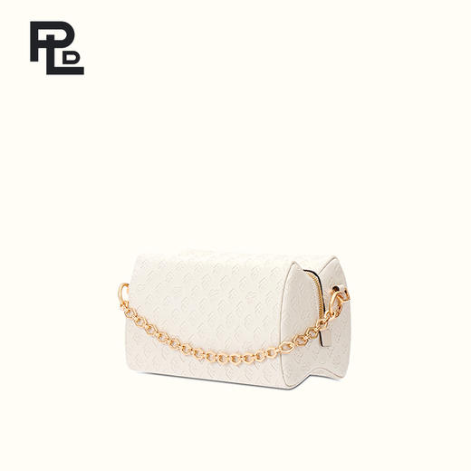 保兰德PLD东方雅奢大彩蝶头层牛皮手提盒子包小方包体制内秋冬通勤链条包女包 商品图5