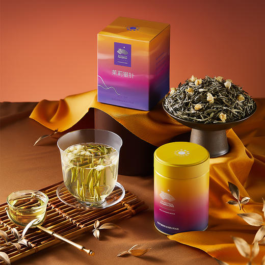 艺福堂 茉莉花茶 茉莉银针50g/盒 商品图2