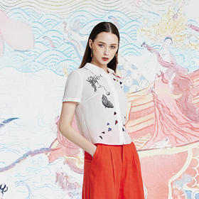 《飘忽若神》铅白色衬衫2F5972