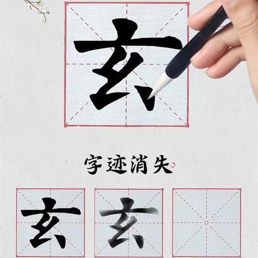 天天练仿宣水写布3546cm米字格 1张 练毛笔字练字兼毫毛笔书法清水布学生初学训练练字 商品图2