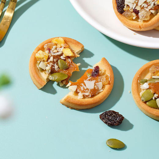 买40包送40包【香浓酥脆 大颗坚果！坚果披萨小饼干】软糯可口，网红披萨小饼坚果夹心饼干曲奇饼干小零食坚果牛扎饼干休闲零食好礼物 商品图3