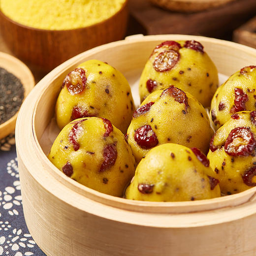 【预售】李金芳非遗粘豆包/大黄米粘窝窝 400g/500g/袋 原味红豆/无糖红豆/紫米/彩豆4个口味 东北特产 商品图9
