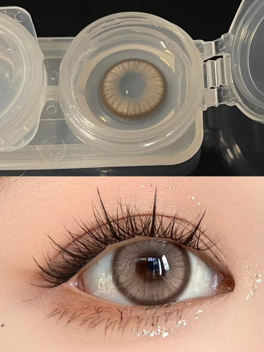 【半年抛大直径】Doragina-苏黎浅驼-14.5mm【半年抛 0-1000度 无525/575】着色直径13.7mm 商品图1