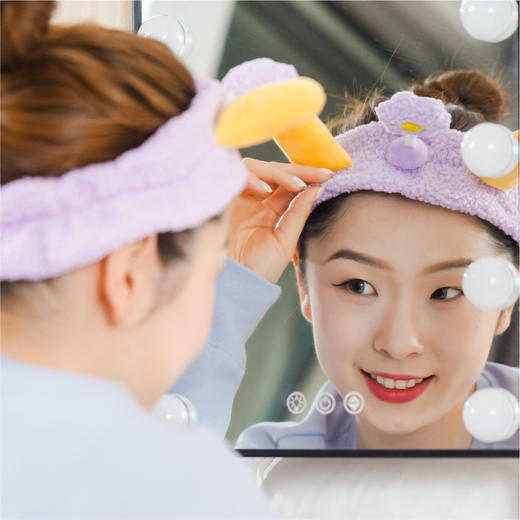 秋冬系列花花束发带 商品图1