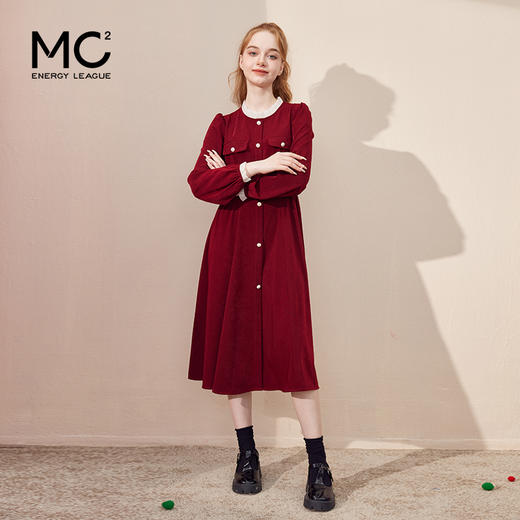 红色连衣裙-217S4212513 商品图0