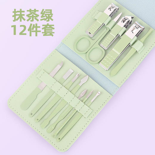 【轻松运用！轻拂指间】指甲钳套装美甲工具套装，全套指甲刀家用美容套指甲剪，精致玲珑 方便携带,刀头顺滑,贴心护理,设计时尚新颖。ry  商品图3