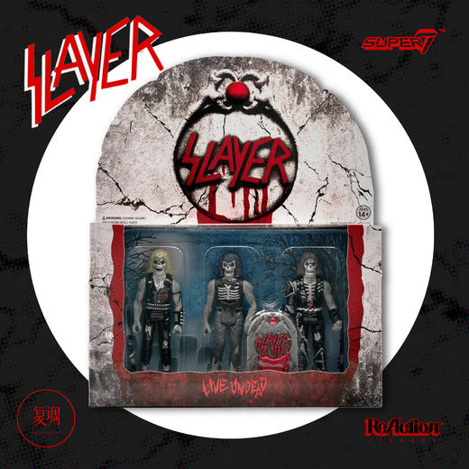 现货 Super7 Slayer ReAction Figure - Live Undead (3-Pack) 商品图5