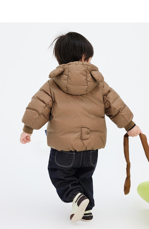 jnby  23年冬款  中长款羽绒服  YNAC11350 商品图4