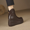 冬季新款，高跟防水台真皮靴子MQE-G82-8 商品缩略图11
