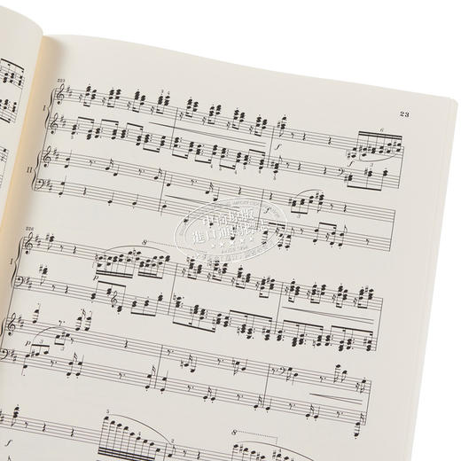【中商原版】亨乐原版 勃拉姆斯 降B大调第二协奏曲op83 双钢琴 带指法 Brahms Piano Concerto no.2 in B flat major op.83 HN1231 进口艺术 商品图3