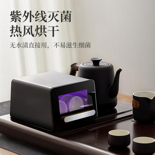 【智能恒温电热水壶】鸣盏泡茶专用烧水壶茶台一体家用全自动上水保温MZ-151A 商品图5