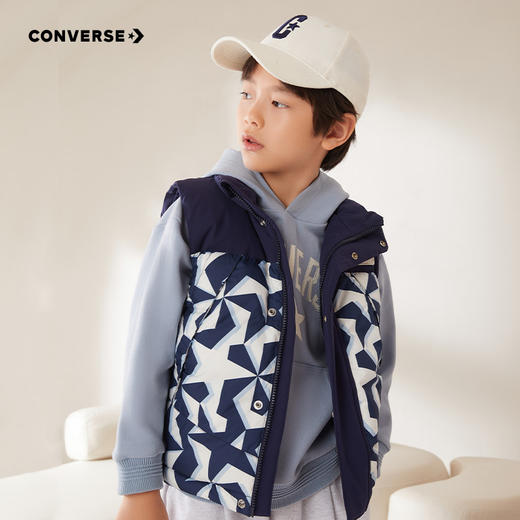 【Converse高端系列】匡威儿童童装羽绒马甲CNVN-VE-F079 商品图0