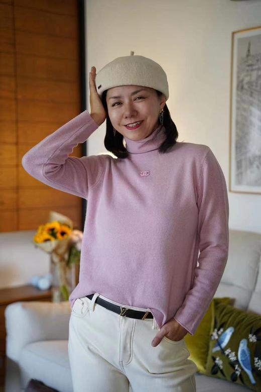 香家堆堆领随身绵羊毛打底毛衣可外穿 商品图8