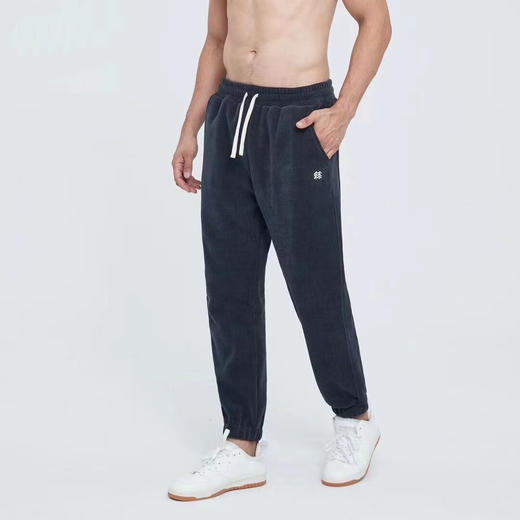 K隆 秋冬季内加绒 男子束脚运动卫裤长裤Z-11125 商品图6