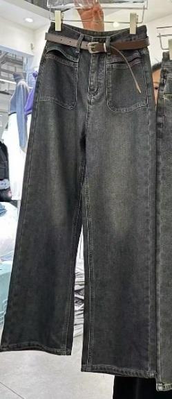 【门店同款】冬季共生-立体口袋阔腿裤 155157029