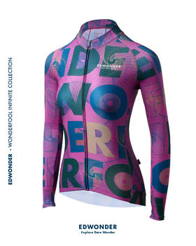 W无限(女)长袖车衣-莓果紫Jersey