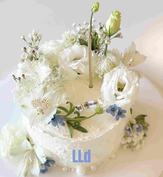 半生倾慕（鲜花随季节变化哦）  · 奶油蛋糕 商品图1