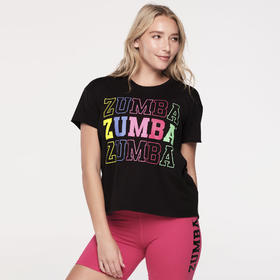 【乐刻甄选】Zumba Wear11月新款短袖Z1T000493