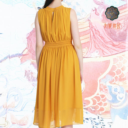 9C 十样锦色、赤金色连衣裙--秣驷芝田--《LSF》2S5943 商品图4