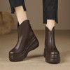 冬季新款，高跟防水台真皮靴子MQE-G82-8 商品缩略图8