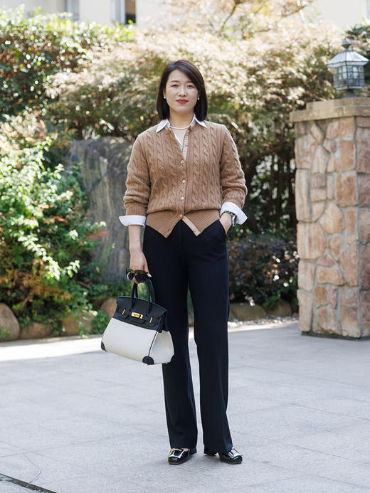 ”神裤回归“加绒版高腰 全身高弹 窄版阔腿西装裤 商品图1