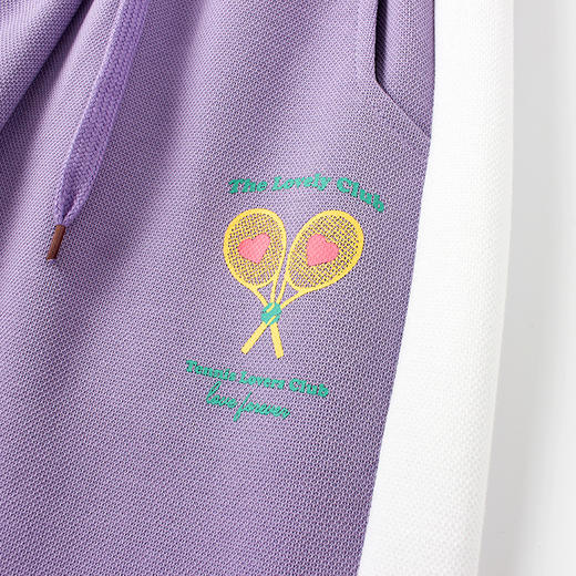 「三款配色」秋季童裤韩版新款女童针织长裤 大童拼色时尚运动裤儿童裤子童装 商品图2