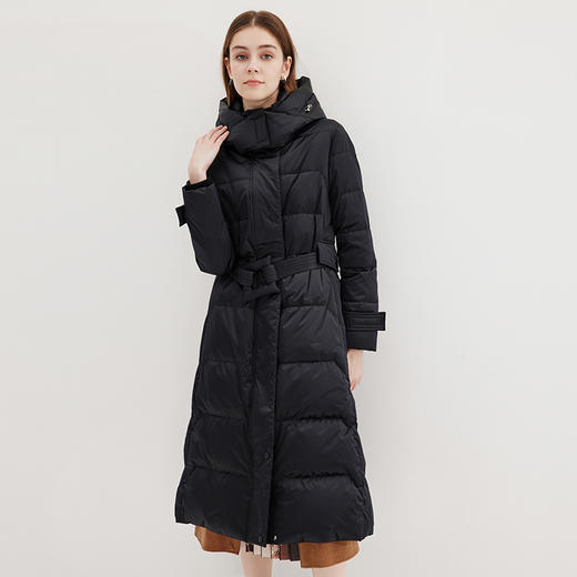 EITIE爱特爱冬季新款保暖羽绒服女中长款7211917 商品图1