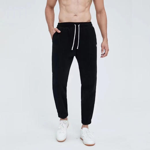 K隆 秋冬季内加绒 男子束脚运动卫裤长裤Z-11125 商品图3