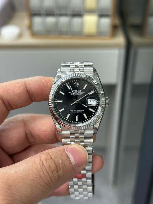 揭秘VS厂劳力士日志型36mm白盘复刻手表一比一手表n厂c厂clean厂vs厂zf厂noob厂广州手表测评 商品图12