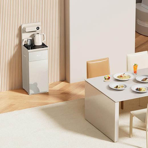 【小程序】小熊(Bear)茶吧机 饮水机家用高端客厅遥控智能全自动双出水烧水一体机直饮机饮水机下置式温热款CBJ-F12K1 商品图5