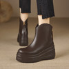 冬季新款，高跟防水台真皮靴子MQE-G82-8 商品缩略图7