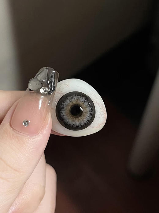 Doragina 慕尼灰 半年抛 两片 14.5mm 参考着色14.0mm 基弧8.6 含水38% 韩国进口 商品图5