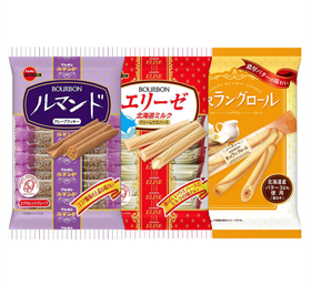 波路梦牛奶味夹心威化饼干棒/浪漫多可可奶油味曲奇饼干棒